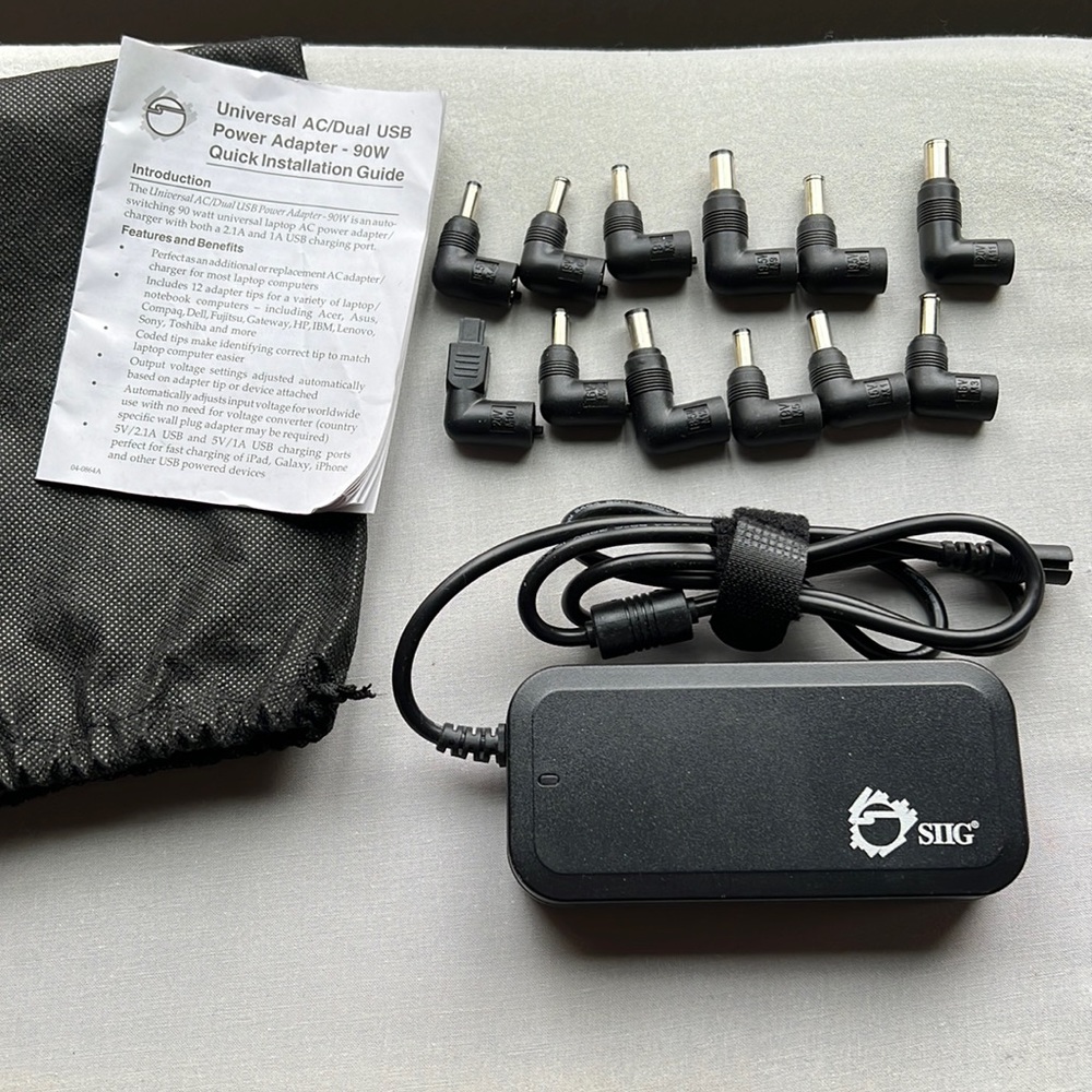 Universal AC/Duel usb power adapter